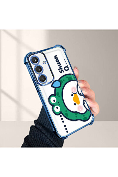 ucuc حافظة حماية من السيليكون الشفاف المتوافقة مع هاتف سامسونج جالاكسي S24، ت...