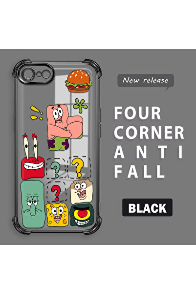 ucuc حافظة حماية من السيليكون الشفاف متوافقة مع هاتف iPhone 7/8/SE 2020 2022 ...