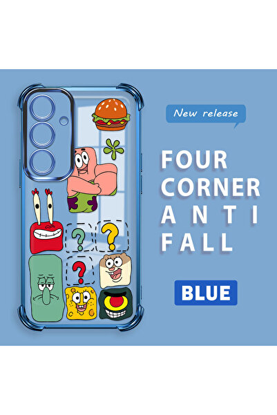 ucuc حافظة حماية من السيليكون الشفاف المتوافقة مع هاتف سامسونج جالاكسي S24 بل...