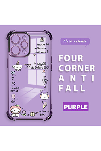 ucuc حافظة حماية من السيليكون الشفاف المتوافقة مع Redmi 12 4G، نمط إبداعي