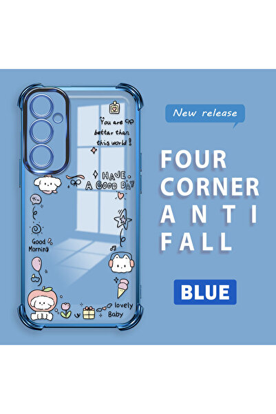 ucuc حافظة حماية من السيليكون الشفاف المتوافقة مع هاتف Samsung Galaxy A05S بن...