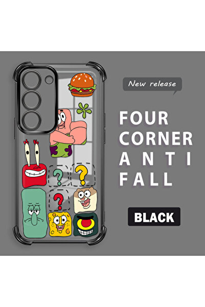 ucuc حافظة حماية من السيليكون الشفاف المتوافقة مع هاتف سامسونج جالاكسي S23 سب...