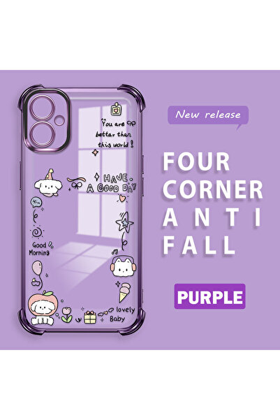 ucuc حافظة حماية من السيليكون الشفاف المتوافقة مع هاتف Samsung Galaxy A04e بن...