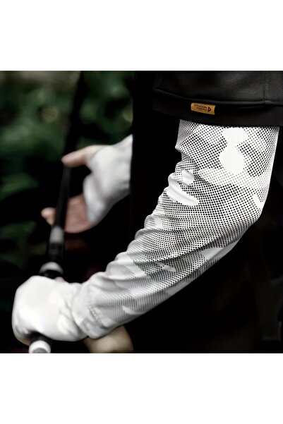 Choice grey Ice Silk Sleeve UV Sun Protection Breathable Cooling Anti-Slip Ca...