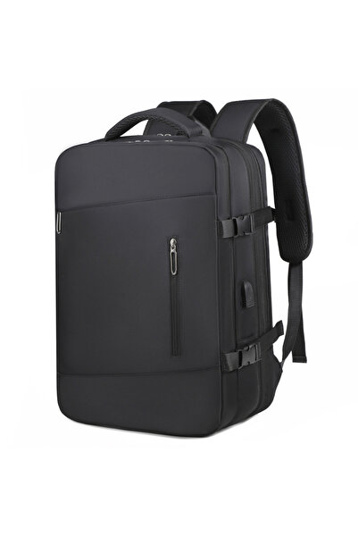 Generic Business Laptop Bag, Waterproof Backpack with USB Charging for 15.6 I...