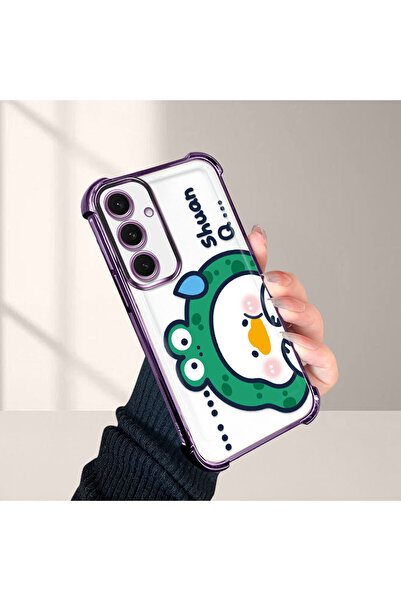 ucuc حافظة حماية من السيليكون الشفاف المتوافقة مع هاتف سامسونج جالاكسي S24 Fe...