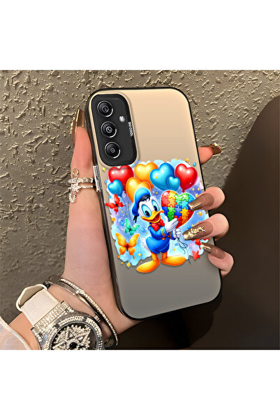 Hontinga حافظة سيليكون رفيعة مقاومة للصدمات بنمط البط متوافقة مع هاتف سامسونج...