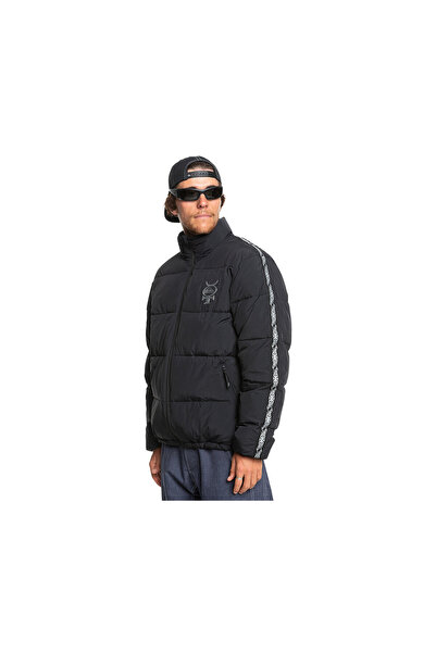 Quiksilver Puff the Dragon Men's Outdoor Jacket Eqytj03445-True-Black Black