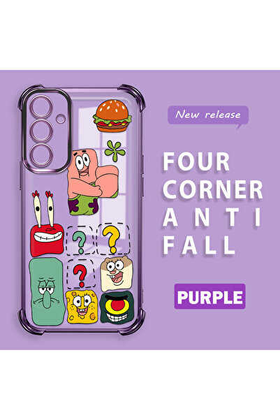 ucuc حافظة حماية من السيليكون الشفاف المتوافقة مع هاتف سامسونج جالاكسي A25 سب...