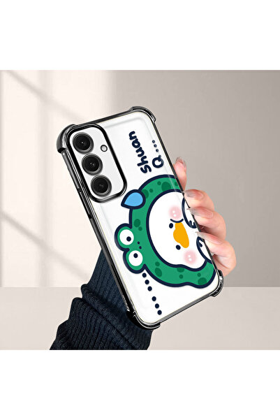 ucuc حافظة حماية من السيليكون الشفاف المتوافقة مع هاتف سامسونج جالاكسي S24 Fe...