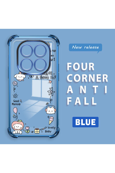 ucuc Redmi Note 14 Pro 4g Compatible Transparent Silicone Flutter Protective ...