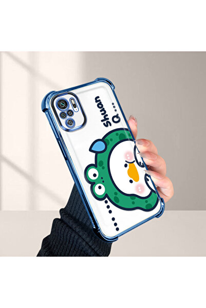 ucuc Redmi Note 10 Compatible Transparent Silicone Flutter Protective Case Cu...