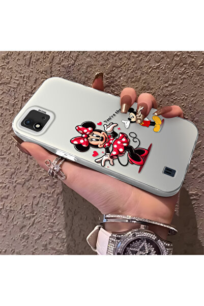 Hontinga حافظة صلبة رقيقة متوافقة مع كاميرا Realme C11 2021 بنمط ميني