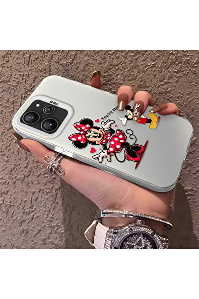 Hontinga حافظة رقيقة وصلبة متوافقة مع كاميرا Redmi 12 4G بنمط ميني