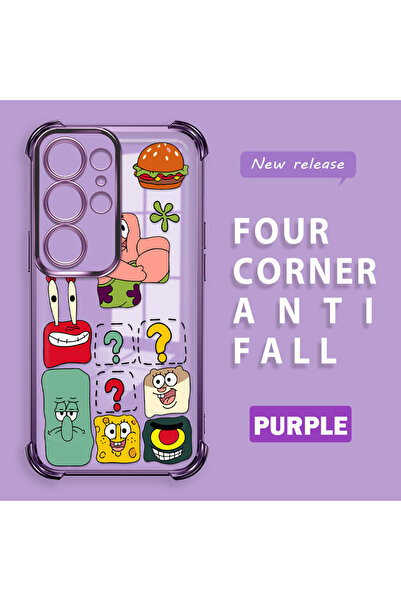 ucuc حافظة حماية شفافة متوافقة مع هاتف سامسونج جالاكسي S25 ألترا من السيليكون...