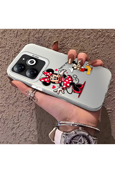 Hontinga حافظة صلبة رفيعة متوافقة مع كاميرا Infinix Smart 8/8 Pro بنمط ميني