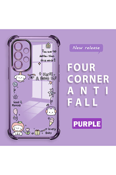 ucuc حافظة حماية من السيليكون الشفاف المتوافقة مع هاتف Samsung Galaxy A52 5G،...