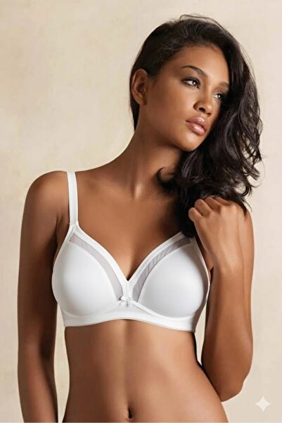 Yeni İnci Women's Unassisted Underwire-Free Thin Sponge t Shaping / Sculpting...