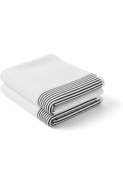 CADES CADE Home Eclusives Premium Bath Towels Set Pack of 2-100% Cotton Bath ...