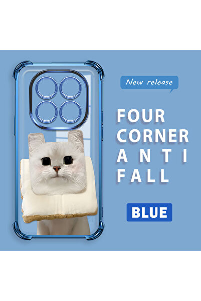 ucuc Redmi Note 14 Pro 4g Compatible Transparent Silicone Flutter Protective ...