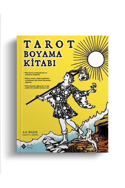 Ekorp Kitap Tarot Boyama Kitabı - 184 Sayfalık Eğitici Boyama Kitabı