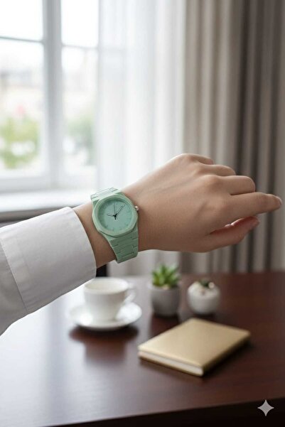 SPECTRUM PREMİUM Silicone Cord Waterproof New Season Wristwatch