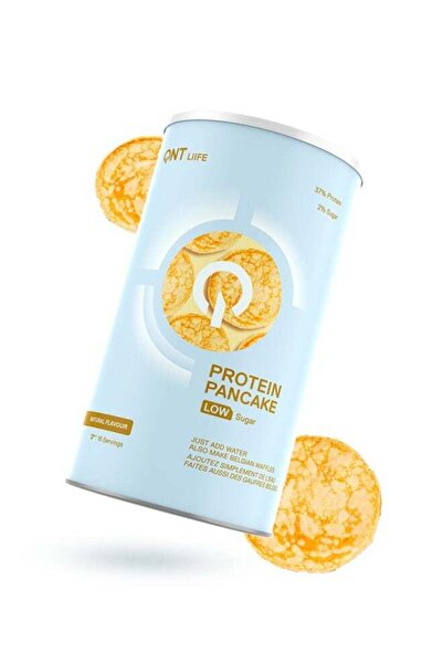 QNT مزيج بان كيك بروتين | 500 غرام | بدون نكهات مضافة، غني بالبروتين، غني بال...