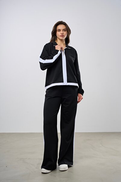 HANIQA Λευκό Σετ Αθλητικής Φόρμας διακοσμητικό ρέλι |   5006 |   44-50