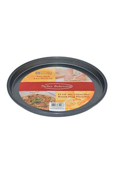AVCI HOME MAKER صينية بيتزا عميقة من هوم ميكر، 32 سم، لون أسود