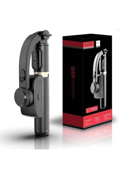Generic Q08 Gimbal Stabilizer for Smartphone with Extendable Bluetooth Selfie...