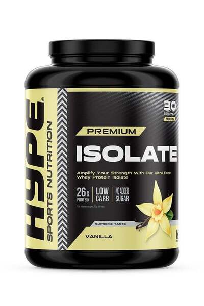 Hype Isolate Protein Powder VANILLA | 900g | High-Quality Protein Source