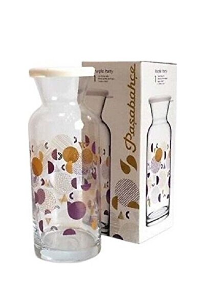 Pasabache Pasabahce Purple Party Carafe 700 ml Silicon Lid Multicolor