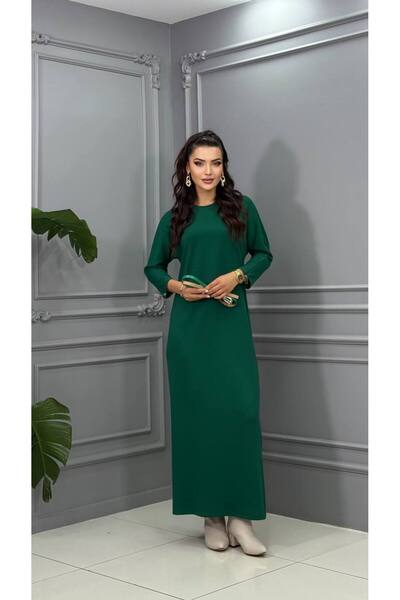 Genesis cannes Cannes Dora Belted Long Sleeve Maxi Length Green Dress - Bitter