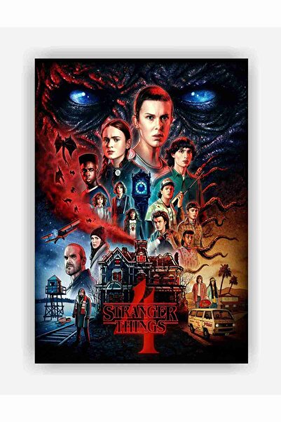 fırsatlar diyarı Stranger Things Kağıt Poster - Çerçevesiz