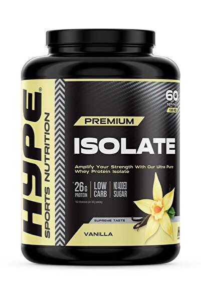 Hype Isolate Protein Powder VANILLA | 1.8kg | High-Quality Protein Source