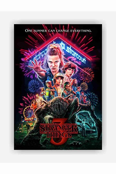 fırsatlar diyarı Stranger Things Kağıt Poster - Çerçevesiz