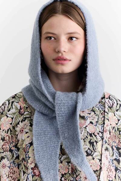 Manuka ΚΑΛΥΜΜΑ ΜΕ ΜΑΛΑΚΗ ΥΦΗ ΜΕ ΚΟΡΔΟΝΙΑ ΜΠΛΕ