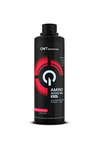 QNT AMINO LIQUID 40000 MG | 500ML | Red Fruit | 19 Amino Acids & BCAA for Rec...