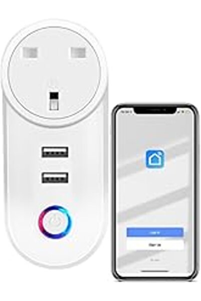 UanTii WiFi Smart Plug Tuya Smart Socket Timer Schedule Socket for Smart Home...