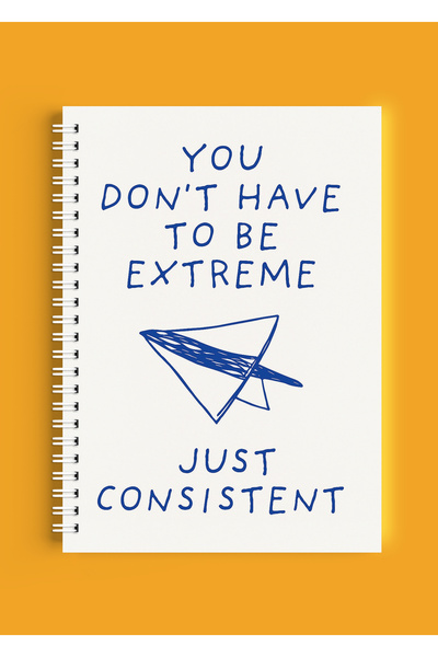 ARTHOUSECOLLECTIVE Caiet A4 cu spirală - Caiet de școală fără linii - 80 de c...