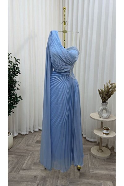 LITSHE Elegant evening dress in sky blue