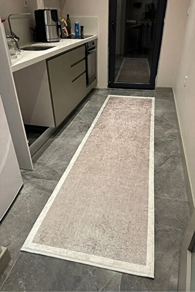 CENTER AVM Vizon Halı Yolluk Makinede Yıkanabilir Halı Kaymaz Taban Halı