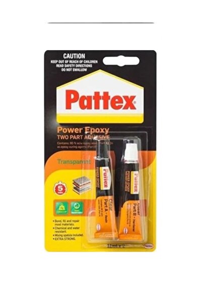 Pattex Süper Yapıştırıxcı Pow Epoxy Lig. Clear 2X11 Ml