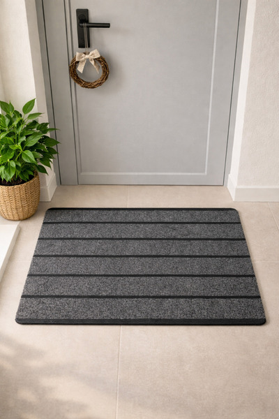 Dormot Μοντέρνα πατάκια δαπέδου 6 ρίγες, πατάκι που απομακρύνει τη σκόνη και ...