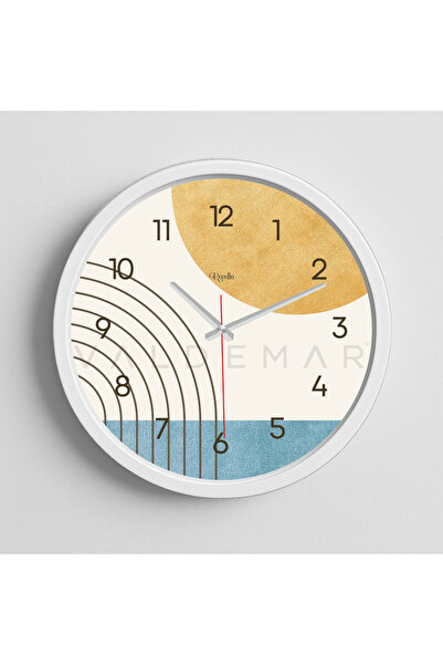 VALDEMAR Revello Modern Tasarım 40cm Sessiz akar Mekanizma Salon ve Genç Odas...