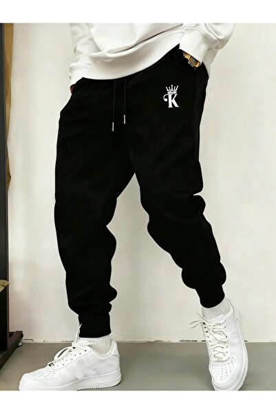 Flaubert -Men's Printed Njn Sweatpants Trousers 3-Thread Quality Fabric Elast...