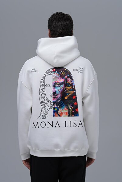 fame-stoned Λογότυπο Mona Lisa Sol, μοτίβο στην πλάτη με εκτύπωση & λεπτομέρε...