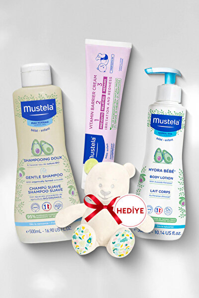 Mustela Yenidoğan İhtiyaç Seti (Ayıcık Hediyeli)
