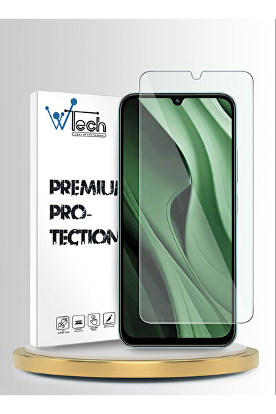 Wtech واقي شاشة زجاجي مقوى شفاف من سلسلة Xiaomi Poco C85 5G 2025 Premium، صلا...