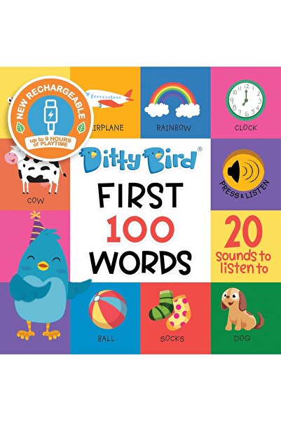 Ditty Bird أول 100 كلمة للأطفال الصغار